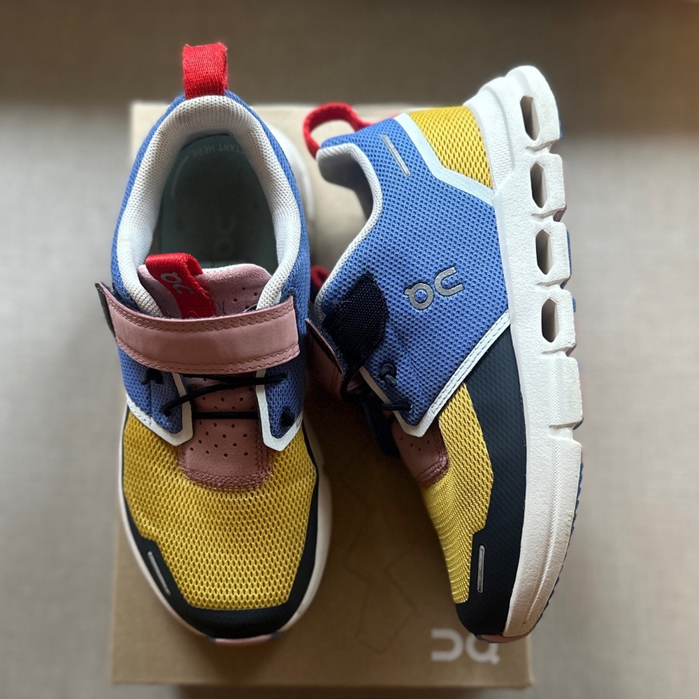 On Running Kids Cloud Play Sneakers Ultramarine Zephyr